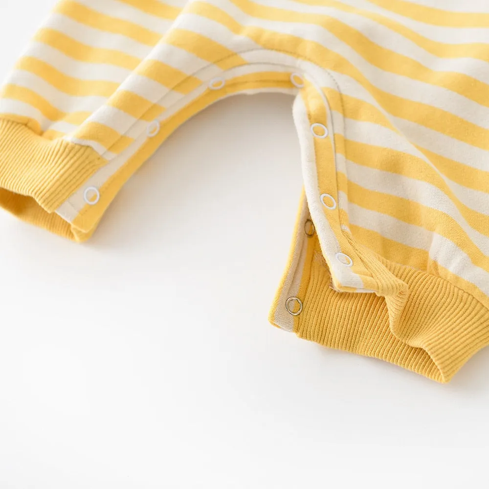 Banana Bonanza Baby Outfit - Jumpsuit with Colorful Fruit Print