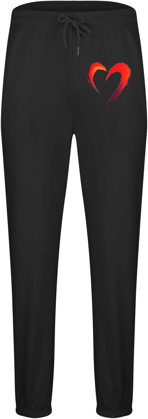 CAITS Mens Fleece Sweatpants Gym Running Workout Pants Athletic Drawstring Tapered Trousers with Pockets Tracksuit Bottoms
