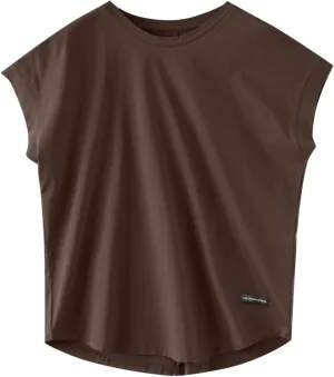Plus Size Womens Clothing Cap Sleeves Crewneck Back Hollow Out Solid Color T-Shirts Loose Casual Summer Going Out Tees