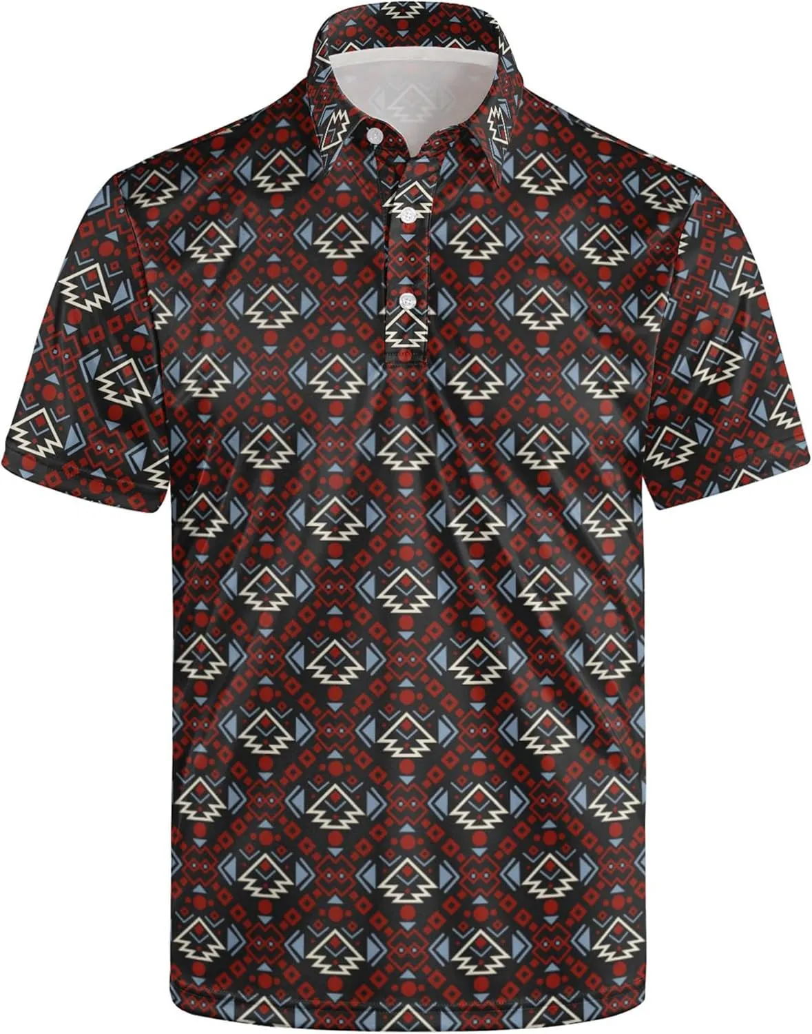Polo Shirts for Men Moisture Wicking Mens Polo Shirts Patriotic Shirts for Men