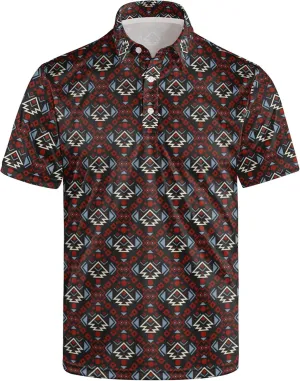 Polo Shirts for Men Moisture Wicking Mens Polo Shirts Patriotic Shirts for Men