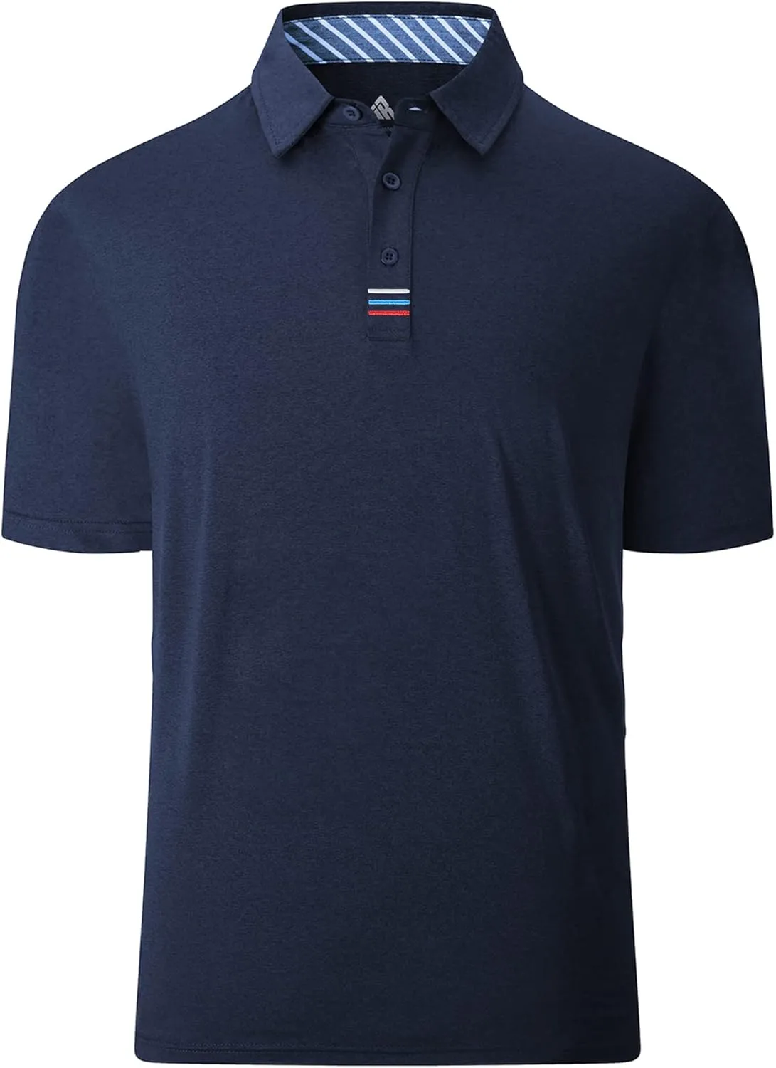 SWISSWELL Golf Polo Shirts for Men Moisture Wicking Performance Short Sleeve Classic Fit Business Casual Shirt