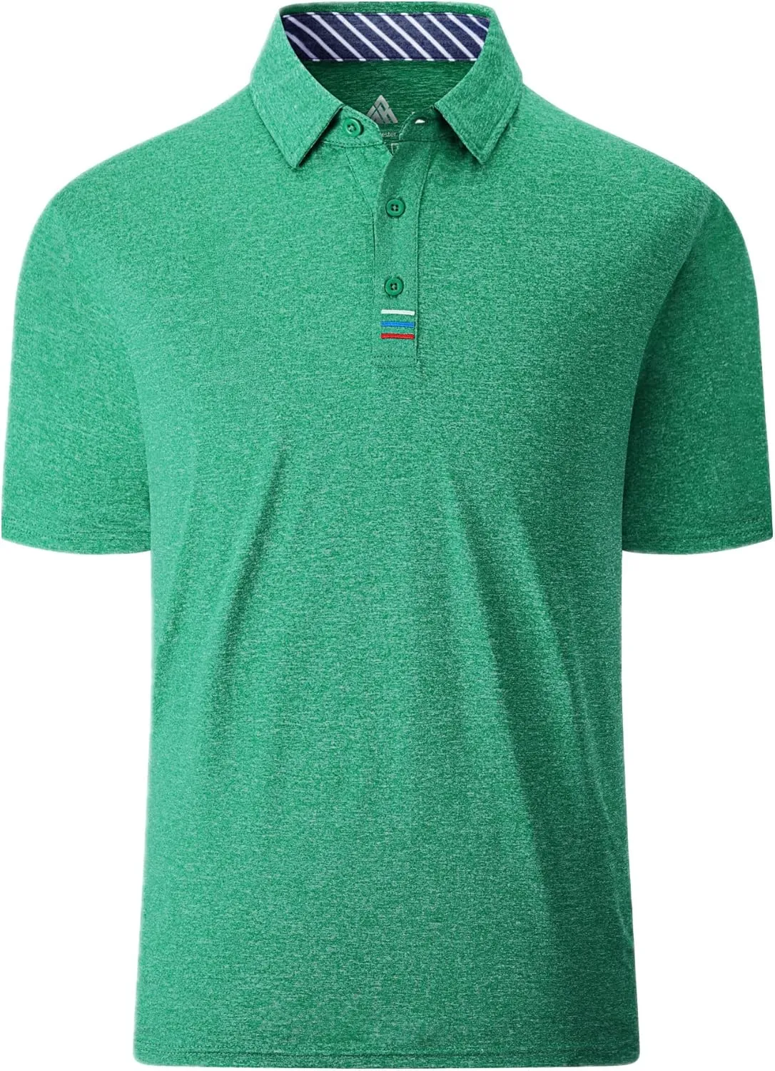 SWISSWELL Golf Polo Shirts for Men Moisture Wicking Performance Short Sleeve Classic Fit Business Casual Shirt