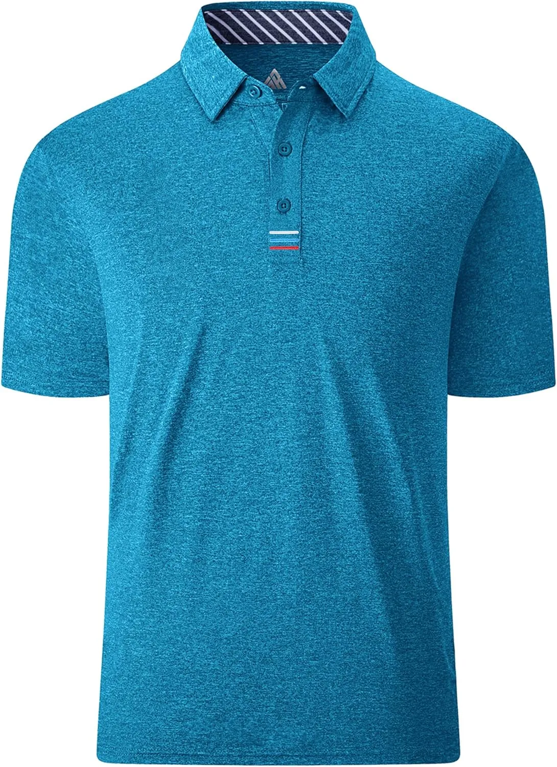 SWISSWELL Golf Polo Shirts for Men Moisture Wicking Performance Short Sleeve Classic Fit Business Casual Shirt