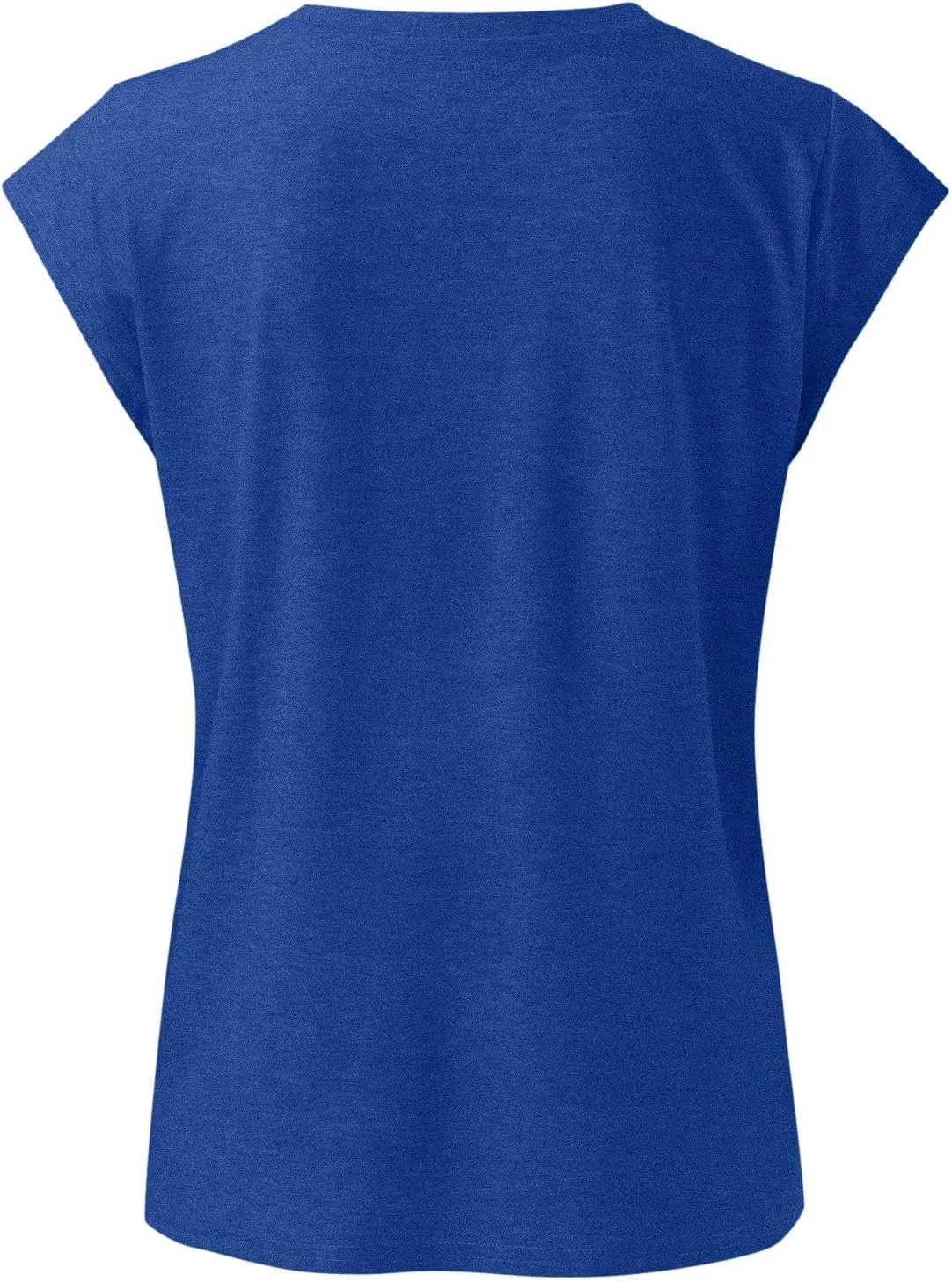 Womens Tops Summer Short Sleeve Shirts Cotton V Neck Basic Cap Sleeve T Shirts Casual Loose Fit Summer Fashion Clothes